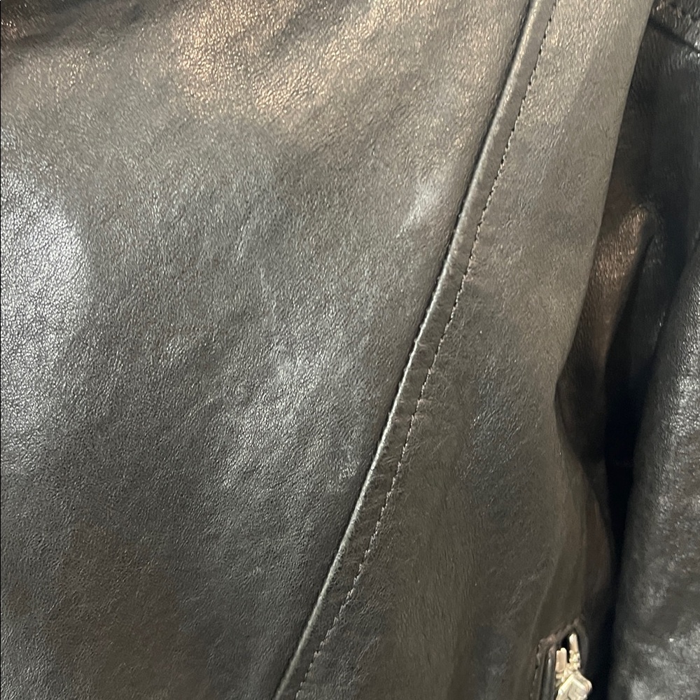 Street Leathers Black Leather Moto Jacket Size S - Picture 6 of 10